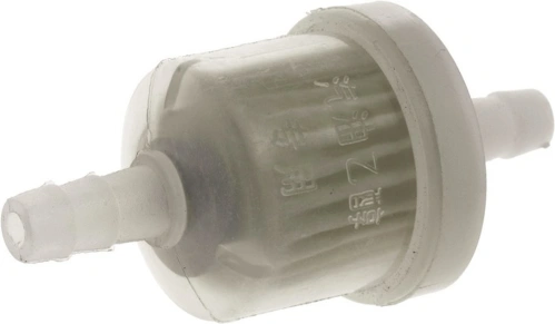 Palivový filtr s papírovou vložkou, Q-TECH (pro vnitřní průměr hadice 5-6 mm) M202-230