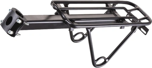 Trubkový nosič brašen sedlový SEATPOST, OXFORD (pro průměr sedlové trubky 27,2 až 31,6 mm, černý)