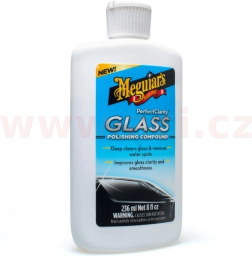 MEGUIARS Perfect Clarity Glass Polishing Compound - leštěnka na skla, 236 ml