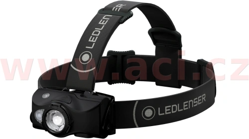 LED LENSER MH8 - outdoorová dobíjecí čelovka černo-černá, dosvit 200 m, záruka 7 let