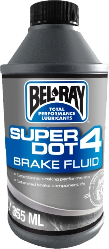 Brzdová kapalina Bel-Ray SUPER DOT 4 BRAKE FLUID 355 ml