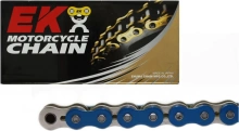 QX-kroužkový řetěz EK 530 SRX 122 L modrá 12326 100703122BL