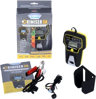 Nabíječka Oximiser 3X, OXFORD (12V, 0,6-3,6A, 125Ah)