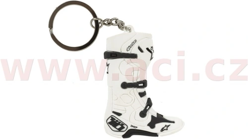 Klíčenka NEW TECH 10 BOOT, ALPINESTARS (bílá)