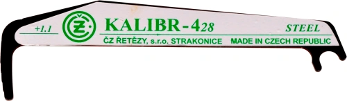 Měrka na řetězy 428