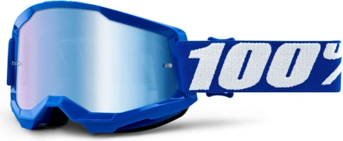 STRATA 2, 100% brýle modré, zrcadlové modré plexi