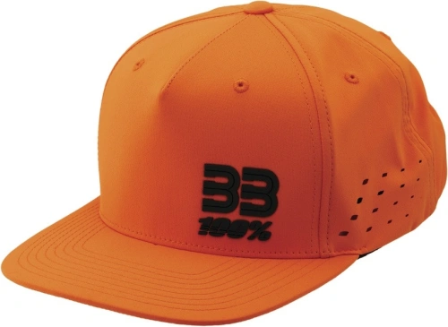 Kšiltovka 100% - BB33 DRIVE Snapback oranžová (vel. UNI)