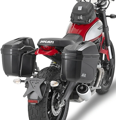 PL7407 trubkový nosič Ducati Scrambler 400/800 (15-21) pro boční kufry GIVI E 22