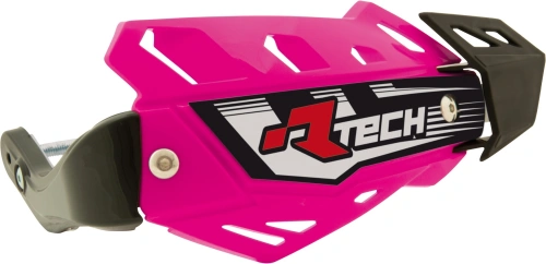 Kryty páček FLX ATV, RTECH (neon růžové, 4 varianty v 1, vč. montážní sady) M440-1165