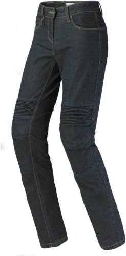 Kalhoty, jeansy J&RACING LADY, SPIDI, dámské (tmavě modré, obšívka Cordura®/denim bavlna)
