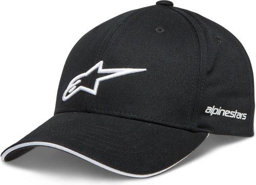 Kšiltovka ROSTRUM HAT, ALPINESTARS (černá/bílá)