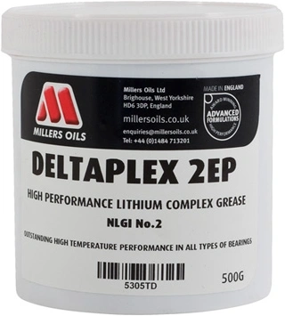MILLERS OILS Deltaplex 2EP - odolné mazivo pro všeobecné použití včetně ložisek kol 500 g