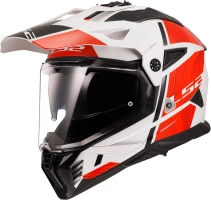 LS2 MX702 PIONEER II HILL WHITE RED-06