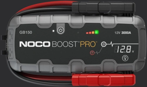Startovací box s digitálním voltmetrem + power banka NOCO GENIUS BOOST PRO GB150, startovací proud 3000 A,  (NOCO USA)