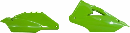 Boční číslové tabulky Kawasaki, RTECH (zelené, pár) M400-1204