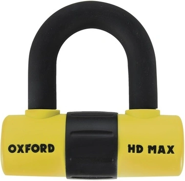 Zámek U profil HD Max, OXFORD (žlutý/černý, průměr čepu 14 mm)
