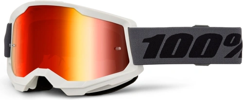 STRATA 2 NEW, 100% brýle šedé, červené plexi