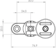 SP Connect Clutch Mount Pro, 53230 černá (6)