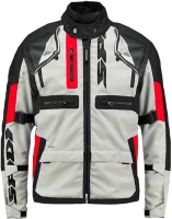 Bunda CROSSMASTER, SPIDI (černá/šedá/červená, vel. M)