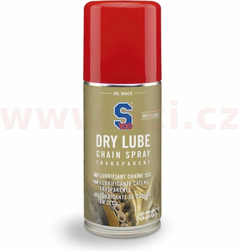 S100 mazivo na řetězy - Dry Lube Chain Spray 100 ml