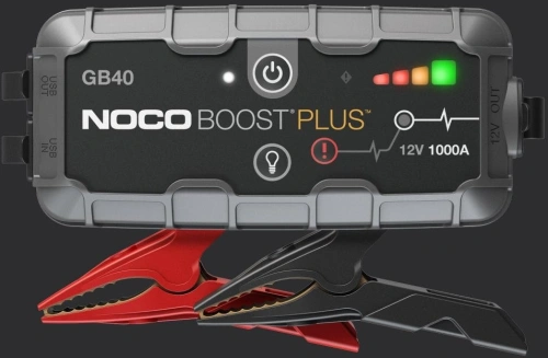 Startovací box + power banka, startovací proud 1000 A, NOCO GENIUS BOOST PLUS GB40 (NOCO USA)