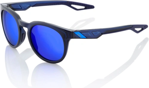 Sluneční brýle CAMPO Polished Translucent Blue, 100% (zabarvená modré skla)