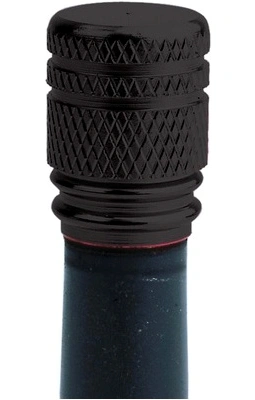 Kovové čepičky ventilků, OXFORD (černé, pár)