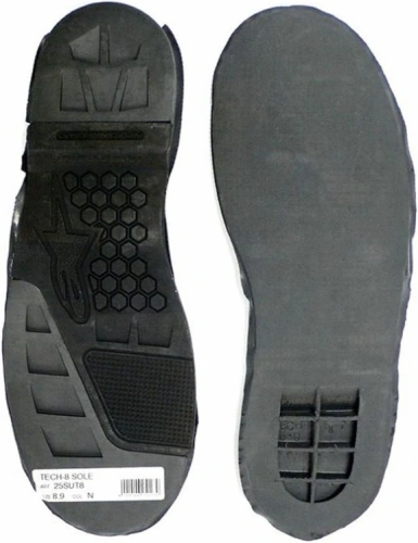 Podrážky pro boty TECH8, ALPINESTARS (černé, pár)