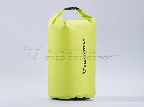 Vodotěsná válcová taška na motorku SW-Motech Drypack 20 - žlutá fluo, 20l