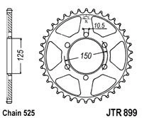 Řetězová rozeta JT JTR 899-42 42 zubů, 525 JTR899.42 727.06.14