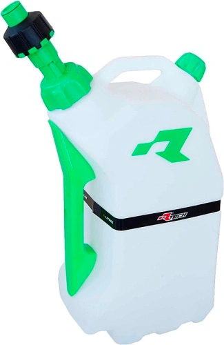 Rychlotankovací kanystr R15 (objem 15 litrů), RTECH (zelené doplňky)