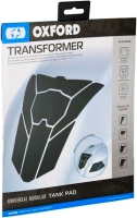 Protektor nádrže vícedílný TRANSFORMER MODULAR, OXFORD (černý) (4)