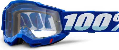 ACCURI 2, 100% brýle modré, čiré plexi