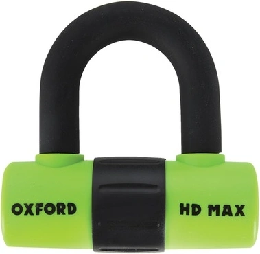Zámek U profil HD Max, OXFORD (zelený/černý, průměr čepu 14 mm)