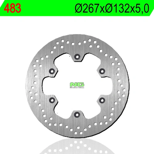 Brzdový kotouč NG 483 DIS483 210.483