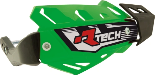 Kryty páček FLX ATV, RTECH (zelené, 4 varianty v 1, vč. montážní sady) M440-1163