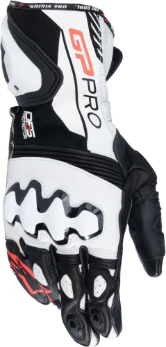 Rukavice GP PRO 4, ALPINESTARS (černá/bílá) 2025