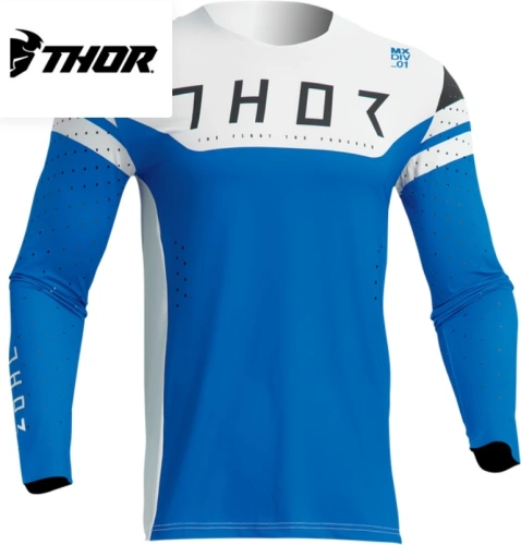 MX dres Thor Prime Rival (modrá/bílá)