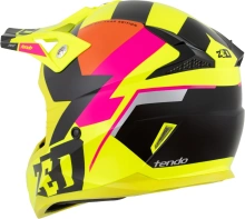 Přilba X1.9D TENDO, ZED, dětská (žlutá fluo/růžová/oranžová/černá) 2025 (2)