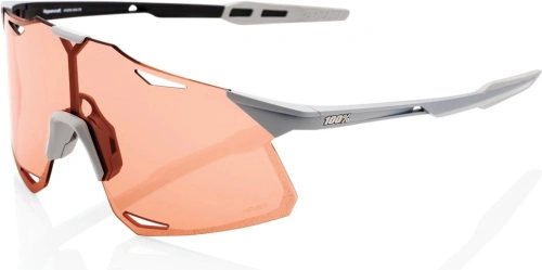 Sluneční brýle HYPERCRAFT Matte Stone Grey, 100% (HIPER růžová sklo)
