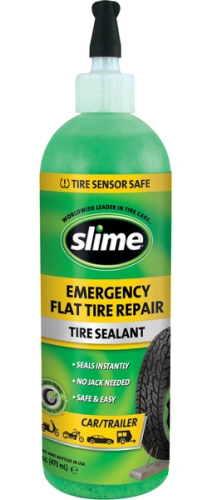 Přípravek SLIME na opravu bezdušových pneumatik 473ml
