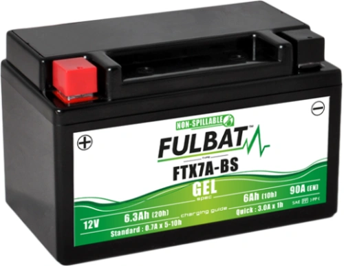 Gelová baterie FULBAT FTX7A-BS GEL (YTX7A-BS GEL) 550915 700.550915