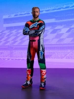 Dres SUPERTECH limitovaná edice RECORDS, ALPINESTARS (šedá/multicolor) 2026 (4)