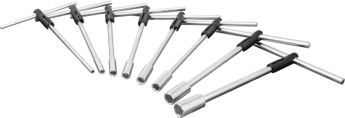 Sada 8x T- klíčů délka 300 mm (6,8,10,12,13,14,17,19), BIKESERVICE