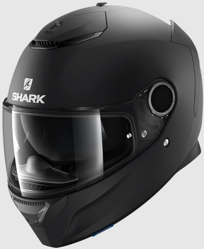 Helma na motorku SHARK SPARTAN 1.2 Blank - černá mat KMA