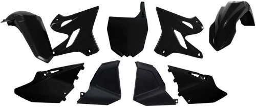 Sada plastů Yamaha - RESTYLING KIT pro YZ 125/250 02-21, RTECH (černá, 6 dílů) M400-762