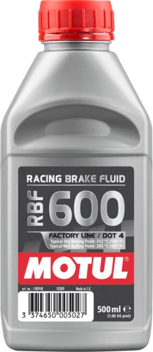 MOTUL brzdová kapalina Racing Brake Fluid F.L. 600 500 ml