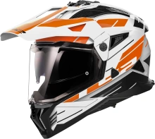 LS2 MX702 PIONEER II NAMIB WHITE ORANGE-06