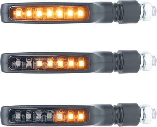 Sekvenční LED blinkry Nightglider, OXFORD (sada vč. odporů, pár) M010-055