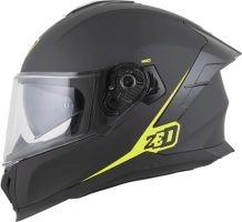 Přilba K40, ZED (černá matná/žlutá fluo) 2026 (1)